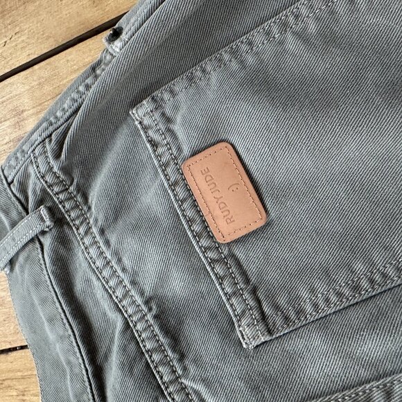 RUDY JUDE Utility Jeans in Moss - Sz 1 - Picture 2 of 5